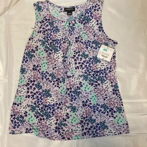 Liz Claiborne Career lavender floral Adult large